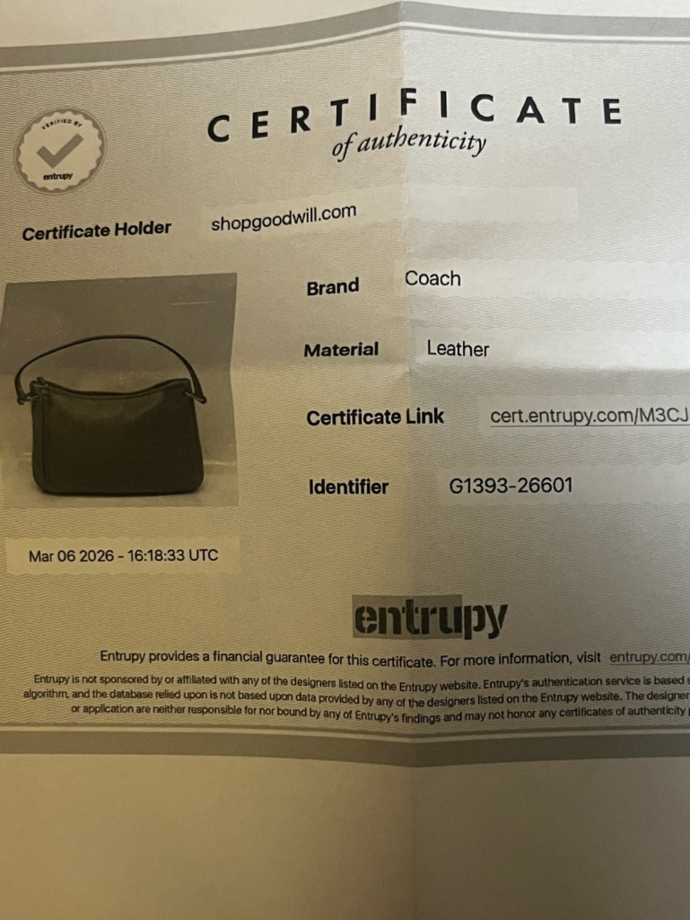 Coach Poppy Red Legacy Leather Double Gusset - Picture 9 of 9